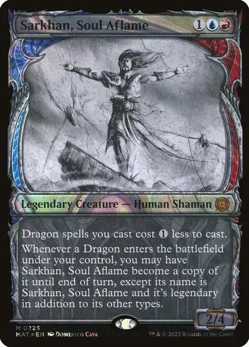 Sarkhan, Soul Aflame (V.4) XMAT-225 Mythic Englisch