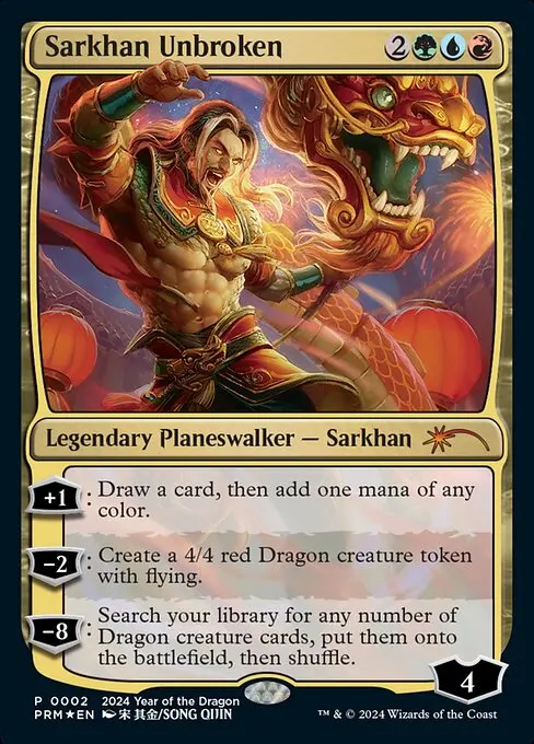 Sarkhan Unbroken 24LNY-2 Mythic Englisch