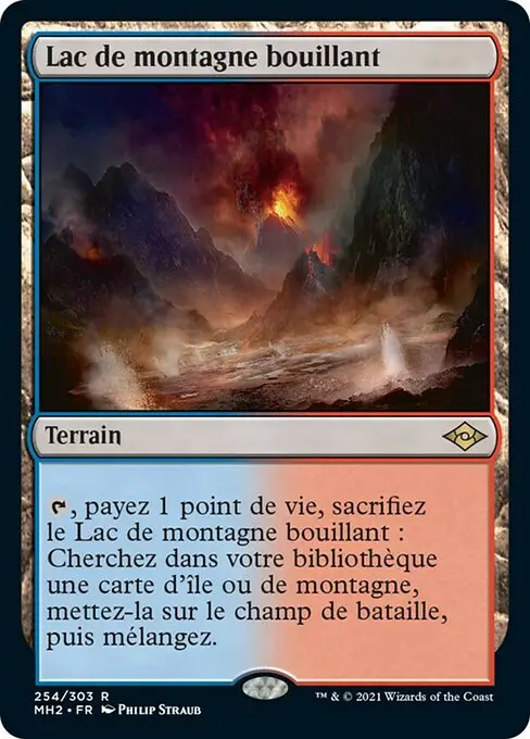 Scalding Tarn MH2-254 Rare Französisch