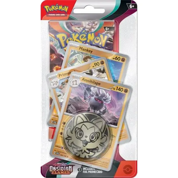Scarlet & Violet Obsidian Flames Premium Checklane Blister - EN