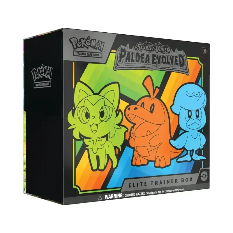 Scarlet & Violet Paldea Evolved Elite Trainer Box - EN
