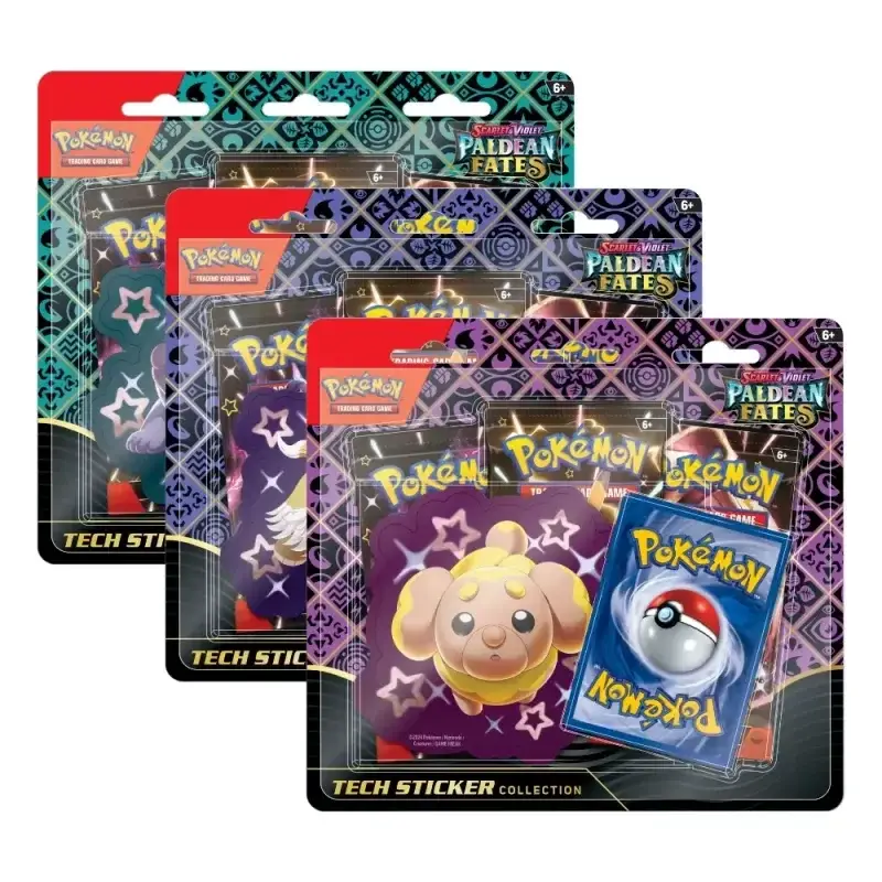 Scarlet & Violet - Paldean Fates - Tech Sticker Collection - EN