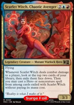 Scarlet Witch, Chaotic Avenger - Commander