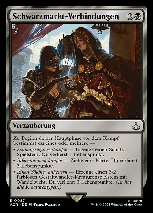 Schwarzmarkt-Verbindungen ACR-87 Rare Deutsch