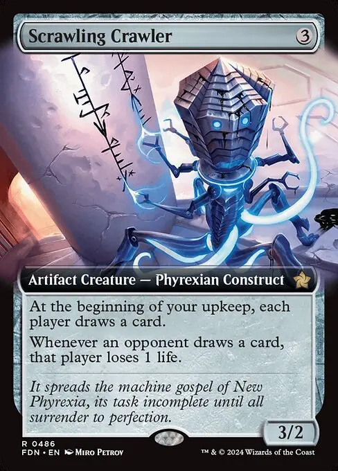 Scrawling Crawler (V.3) XFDN-486 Rare Englisch