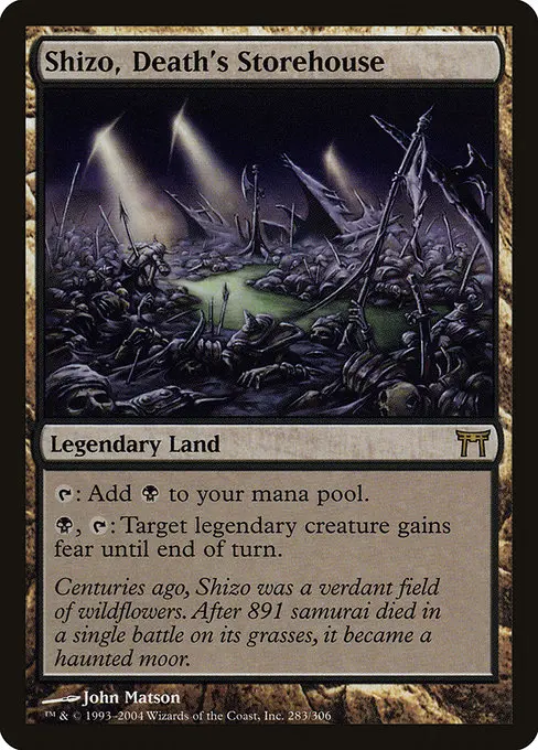 Shizo, Death's Storehouse CHK-283 Rare Englisch