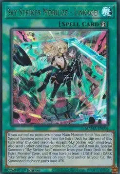 Sky Striker Mobilize - Linkage! MAMA-EN003 Ultra Rare Englisch