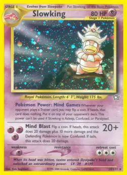 Slowking NG-14 Holo Rare Englisch