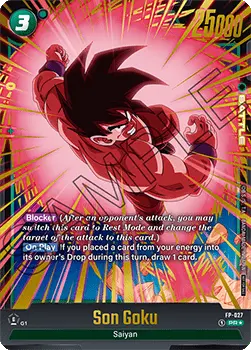 Son Goku (FP-027) (V.2) FWP Promo Englisch
