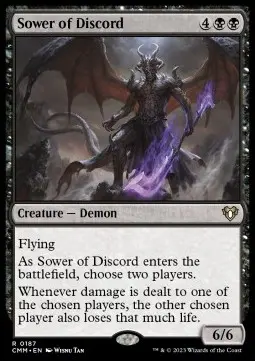 Sower of Discord CMM-187 Rare Excellent Englisch Foil