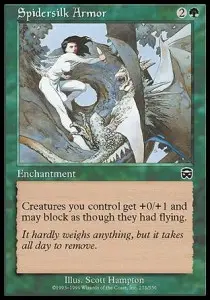 Spidersilk Armor MMQ-273 Common Good Englisch Foil