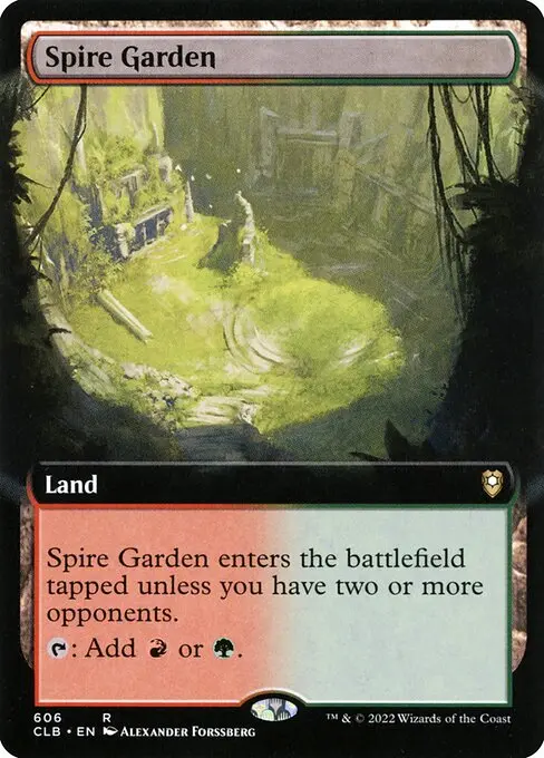 Spire Garden XCLB-606 Rare Englisch