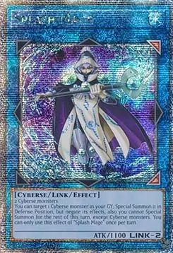 Splash Mage (V.5 - Quarter Century Secret Rare) - Quarter Century Stampede (Quarter Century Secret Rare) [RA04-080]