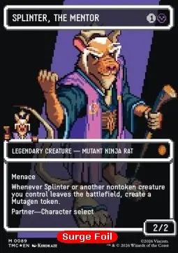 Splinter, the Mentor - Commander