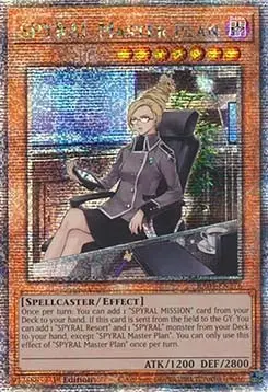 SPYRAL Master Plan (V.2 - Quarter Century Secret Rare) - Quarter Century Stampede (Quarter Century Secret Rare) [RA04-276]