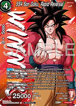 SS4 Son Goku, Rapid Reversal (V.2) P Promo Englisch
