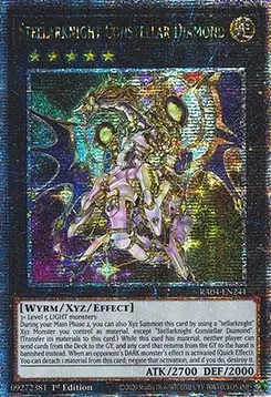 Stellarknight Constellar Diamond (V.2 - Quarter Century Secret Rare) - Quarter Century Stampede (Quarter Century Secret Rare) [RA04-241]