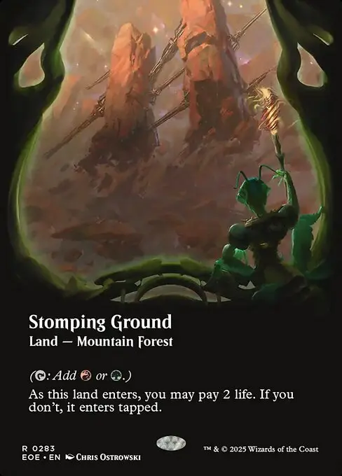 Stomping Ground (V.1) XEOE-283 Rare Englisch