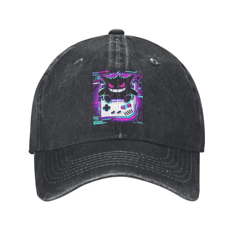 Stylishe Pokemon Gengar Cap mit Gameboy Motiv