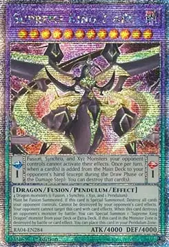 Supreme King Z-ARC (V.2 - Quarter Century Secret Rare) - Quarter Century Stampede (Quarter Century Secret Rare) [RA04-284]