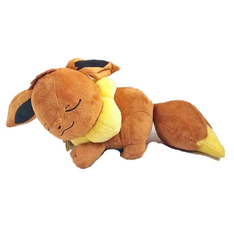 Süßer schlafender Evoli Eevee Plüsch Pokemon (ca. 35cm)