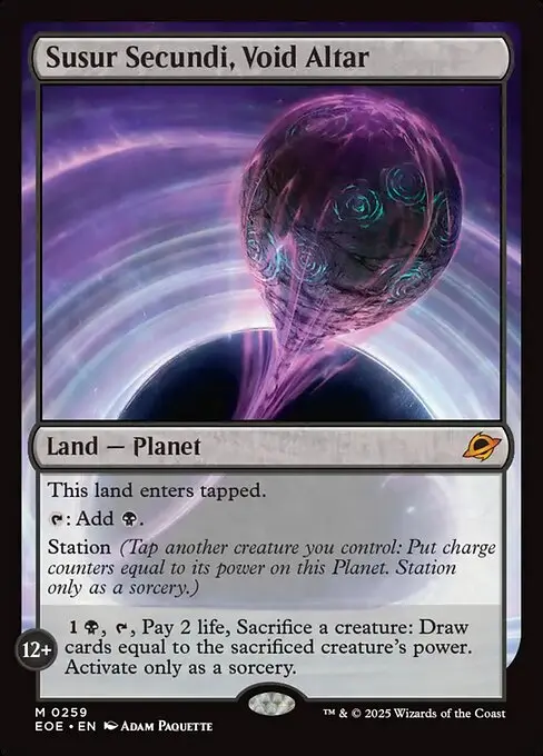 Susur Secundi, Void Altar EOE-259 Mythic Englisch