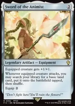 Sword of the Animist - Commander