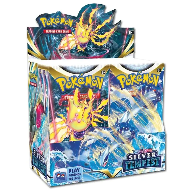 Sword & Shield Silver Tempest Display - EN