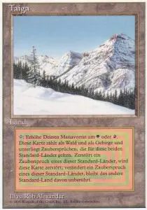 Taiga DTU- Rare Italienisch