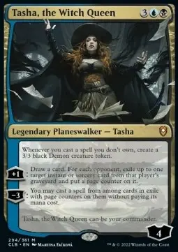 Tasha die Hexenkönigin CLB-294 Mythic Near Mint Deutsch