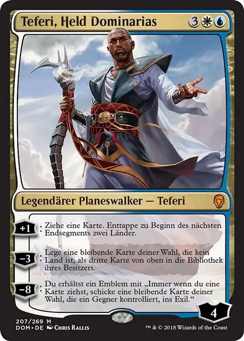 Teferi, Held Dominarias DOM-207 Mythic Deutsch