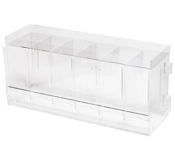 The Acrylic Box | 6-Slot Pack Dispenser