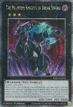 The Phantom Knights of Break Sword (V.5 - Quarter Century Secret Rare) - 25th Anniversary Rarity Collection II (Quarter Century Secret Rare) [RA02-035]