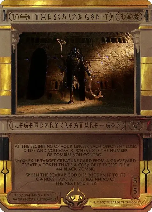 The Scarab God AKHI-53 Masterpiece Englisch