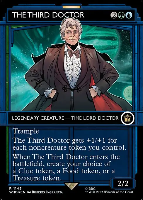 The Third Doctor (V.5) XWHO-1145 Rare Englisch