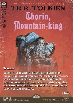 Thorin, Mountain-king (V.1) - The Hobbit