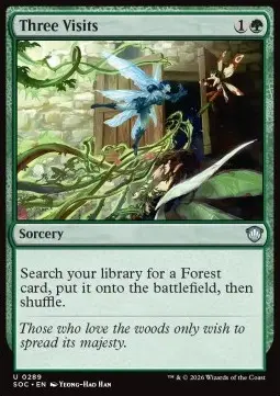 Three Visits - Commander