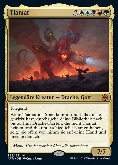 Tiamat AFR-235 Mythic Deutsch
