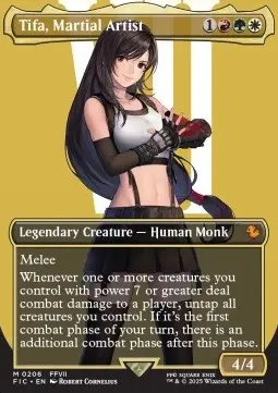 Tifa, Martial Artist (V.2) - Commander