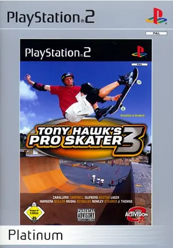 Tony Hawks Pro Skater 3 - Platinum - PS2 - PAL