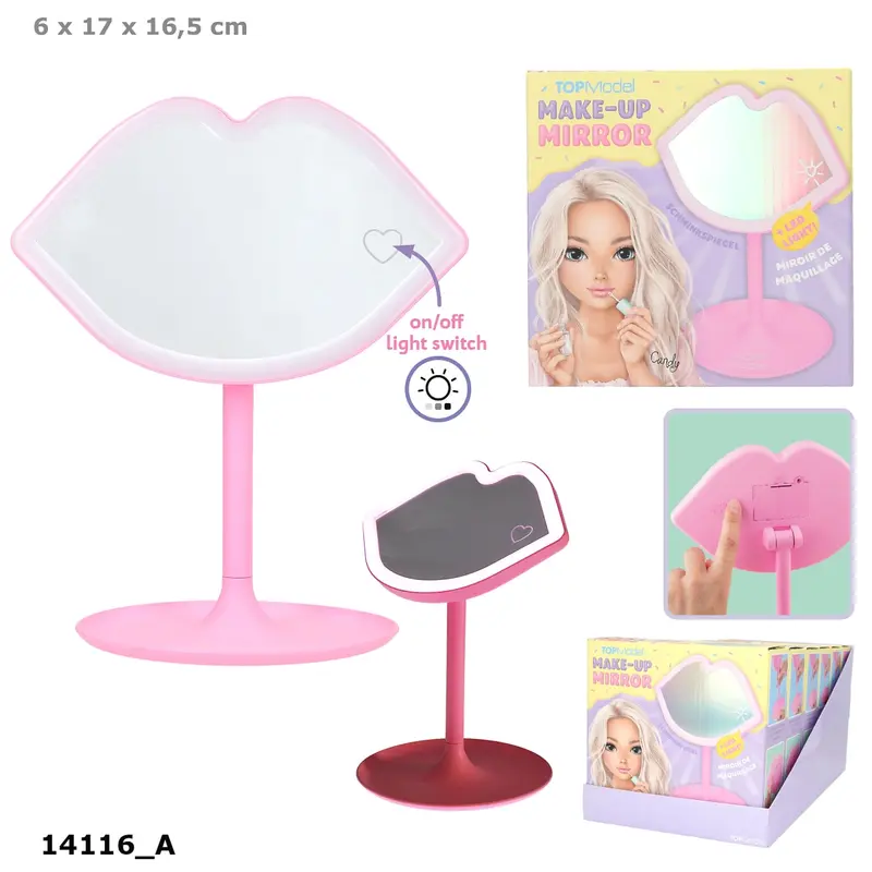 TOPModel LED Tischspiegel CANDY GLAM | DEPESCHE