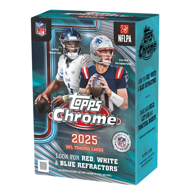 Topps 2025 Chrome NFL - Value Box
