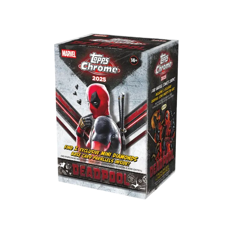 Topps 2026 Chrome Marvel Deadpool - Value Box