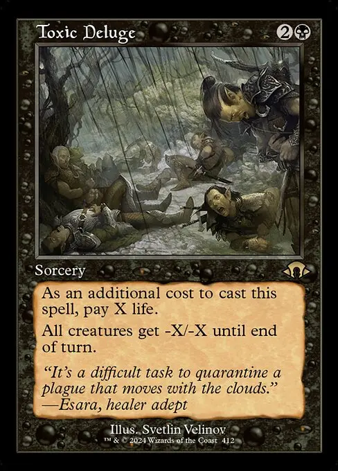 Toxic Deluge XMH3-412 Rare Englisch
