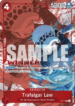 Trafalgar Law (P-017) (V.3) P Promo Near Mint Englisch
