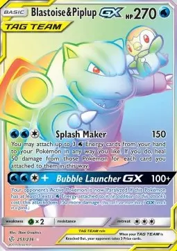 Turtok & Plinfa GX CEC-253 Secret Rare Deutsch