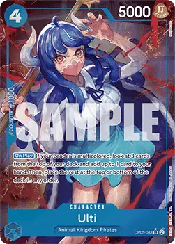Ulti (OP05-043) (V.2) PRB01 Alternate Art Englisch