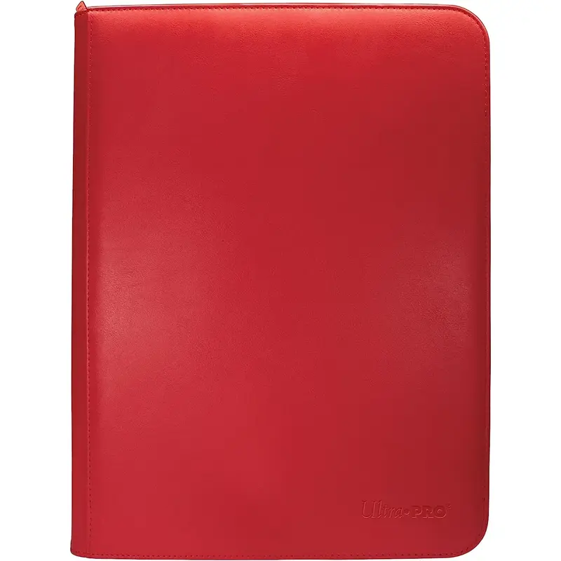 Ultra PRO - 9 - Pocket - Zippered - PRO Binder - Red
