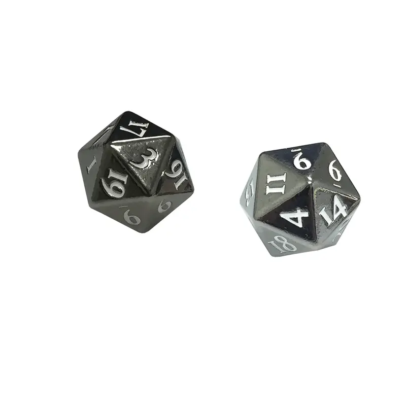 Ultra PRO - Heavy Metal D20 - Gun Metal