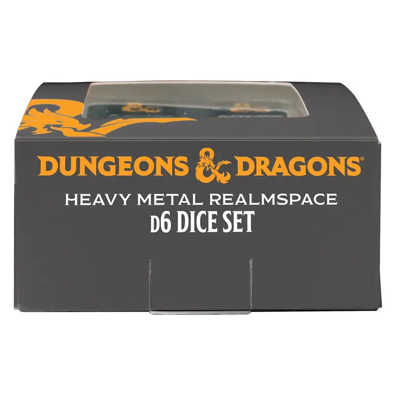 Ultra PRO - Heavy Metal Realmspace D6 D&D